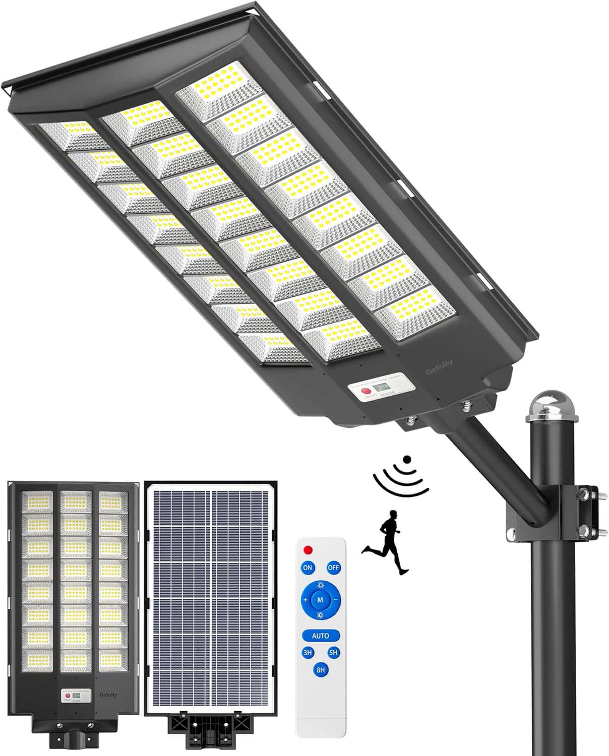 Gefolly SL - 7200W Solar Street Light Outdoor - Gefolly