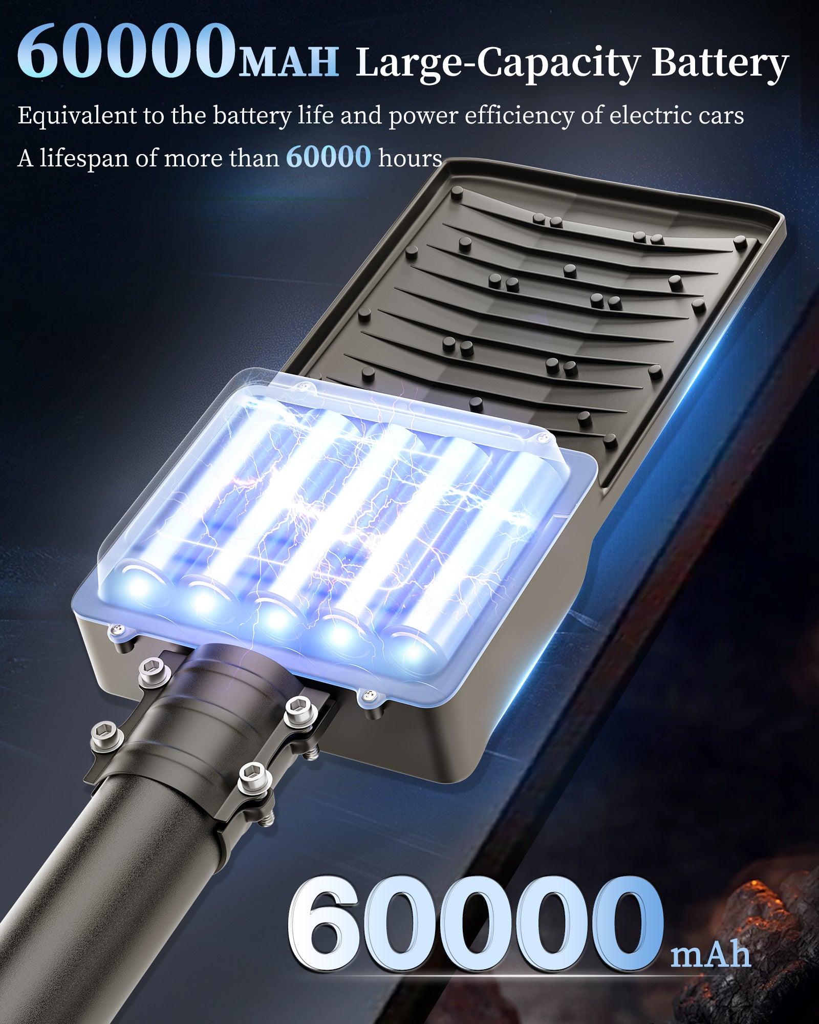Gefolly SL-12000W Solar Street Light Outdoor