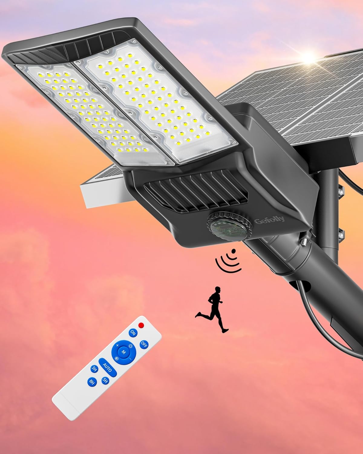 Gefolly SL - 10000W Solar Street Lights Outdoor - Gefolly