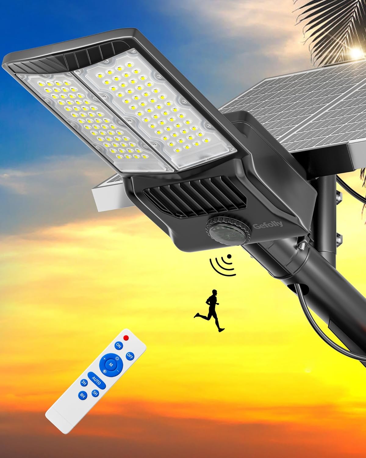Gefolly SL - 8500W Solar Street Lights Outdoor - Gefolly